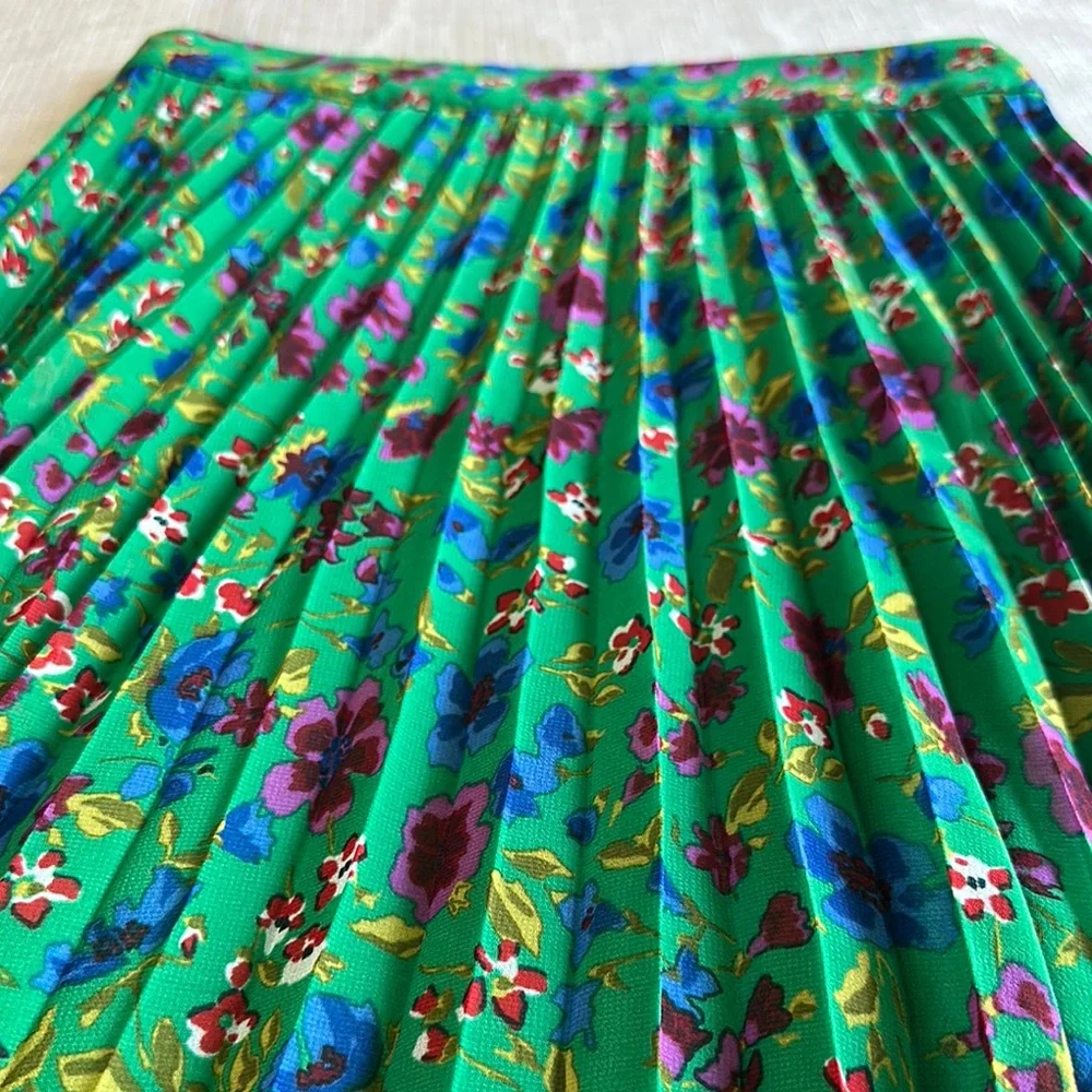 Sezane Vibrant Floral Midi Skirt - Picture 3 of 6